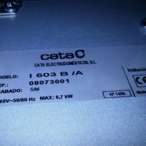 Cata I 603 B/A