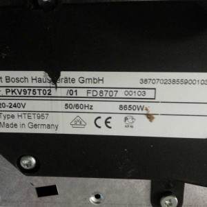 BOSCH PKV975T02