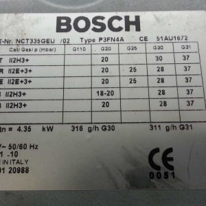 Bosch NCT335GEU