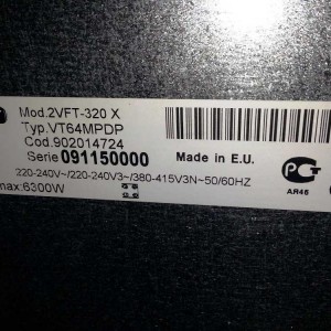 Fagor 2VFT-320 X Fagor 2VFT-320 X