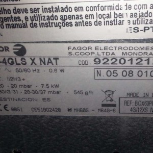 Fagor 3FI-4GLS X NAT