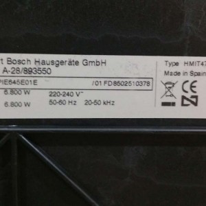 BOSCH PIE645E01E