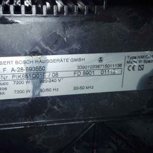 Bosch PIK651Q01E