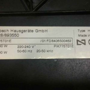 Bosch PIK775T01E